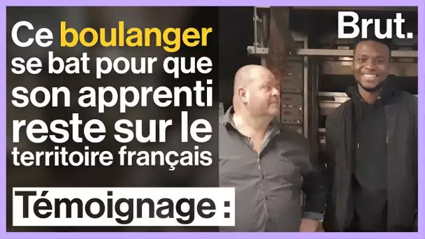 Ce boulanger se bat pour que son apprenti reste sur le territoire français