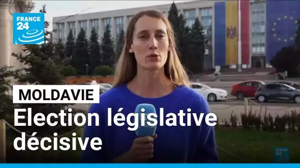 Moldavie : une élection législative décisive face à la Russie • FRANCE 24