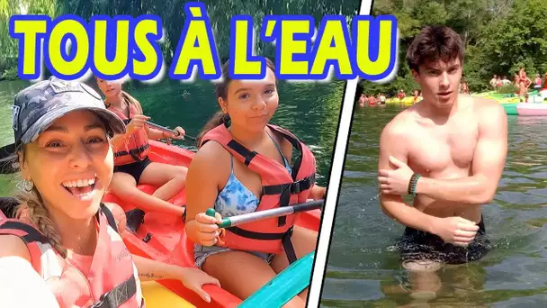 CANOË AVEC JOSH, JEN ET JUJU !⛵ / TOUS À L'EAU !