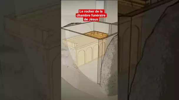 Le rocher de la chambre funéraire de Jésus