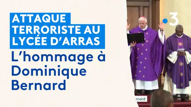 Attaque terroriste au lycée d'Arras : L'hommage à Dominique Bernard