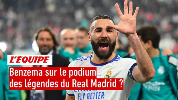 Real Madrid : Karim Benzema est-il sur le podium des légendes du club ?