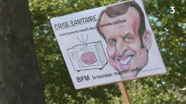 3300 manifestants contre le pass sanitaire à Annecy : une mobilisation très politique