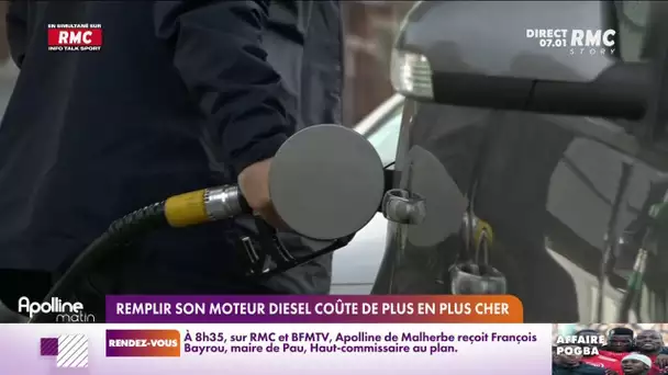 Prix du carburant : remplir son moteur diesel coûte de plus en plus cher