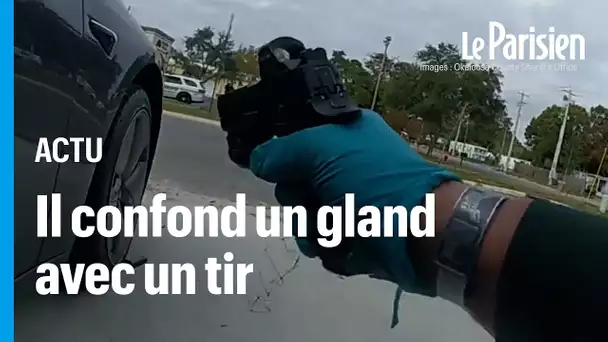 États-Unis : un gland tombe, le policier vide son chargeur sur un suspect