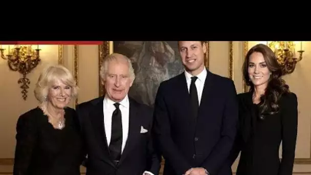 Nuovo ritratto ufficiale di Re Carlo e famiglia con TRE Principi di Galles