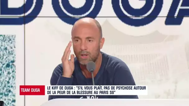 PSG : "Arrêtons de vouloir prévoir la blessure d'un joueur", s'agace Dugarry