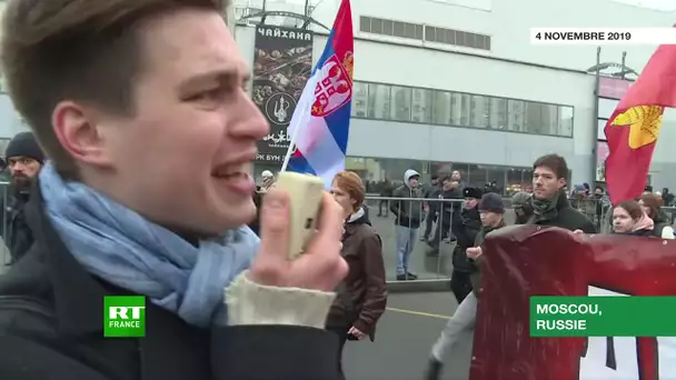 Des nationalistes organisent une «marche russe» en périphérie de Moscou