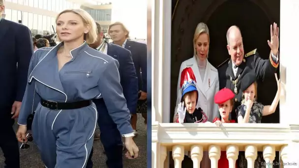 Charlène de Monaco gaga de ses enfants  son tendre clin à Jacques et Gabriella