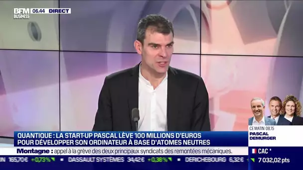 Georges-Olivier Reymond (Pasqal) : La start-up Pasqal lève 100 millions d'euros