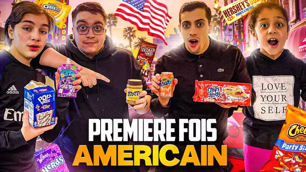 MYRIAM ET OMAR TESTE DES PRODUITS AMÉRICAINS pour la PREMIÈRE FOIS .