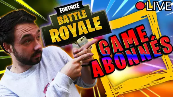 TRY HARD TOP 1 FORTNITE BATTLE ROYALE avec les abonnés !