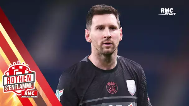 PSG : "Si Messi est malheureux, c'est dramatique" lance Rothen