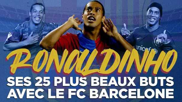 🇪🇸⚽️ Les 25 plus beaux buts de Ronaldinho avec les FC Barcelone