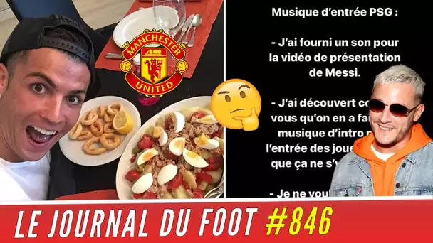 L'incroyable influence de CR7 à UNITED, jusqu'à la cantine ! DJ SNAKE recadre le PSG sur la musique