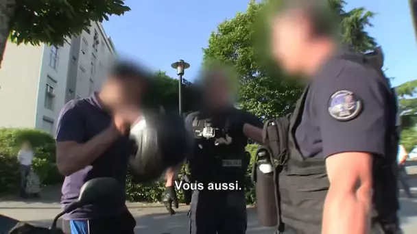 Confrontation entre motards et policiers