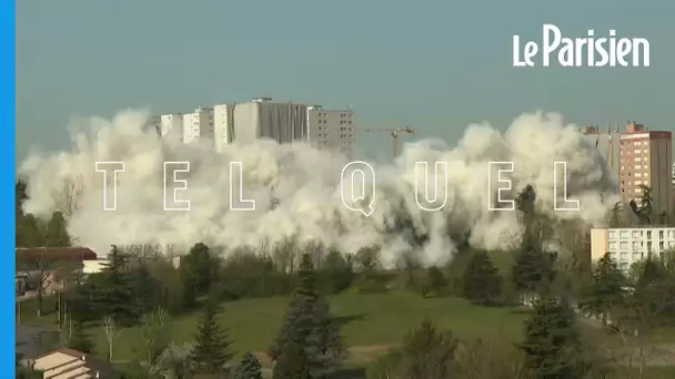 Explosion de la barre HLM Monmousseau près de Lyon