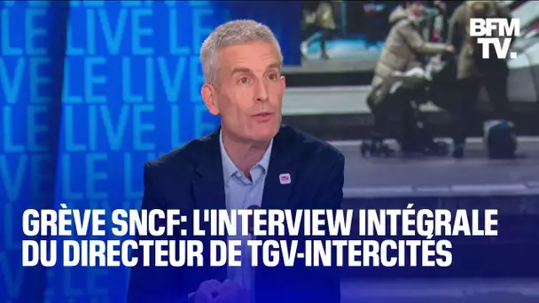 Grève SNCF: l'interview intégrale d'Alain Krakovitch, directeur de TGV-Intercités