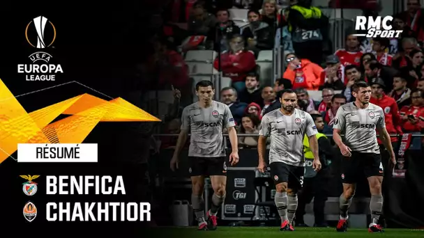 Résumé : Benfica 3-3 Chakhtior - Ligue Europa 16e de finale retour