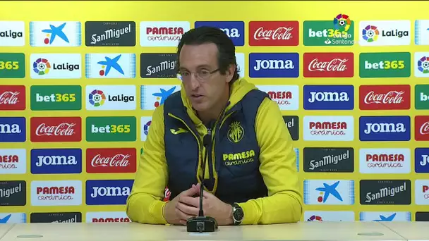 Rueda de prensa Villarreal CF vs Real Valladolid CF