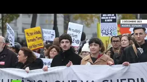 🇪🇸 Espagne : des éco-activistes réclament l'arrêt de la consommation de combustibles fossiles