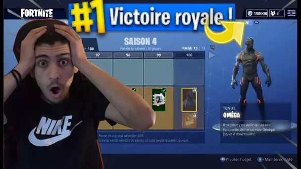 J’ACHÈTE TOUS LES PALIERS OMG SUR FORTNITE BATTLE ROYAL !