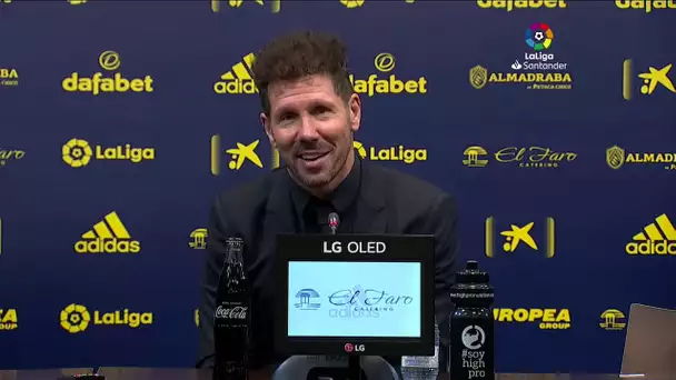 Rueda de prensa Cádiz CF vs Atlético de Madrid