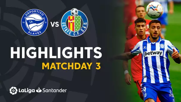 Highlights Deportivo Alavés vs Getafe CF (0-0)