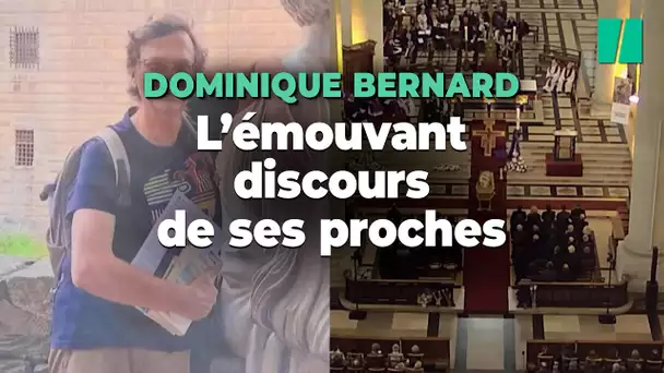 « Nous nous aimions » : le discours poignant des proches de Dominique Bernard lors de ses obsèques