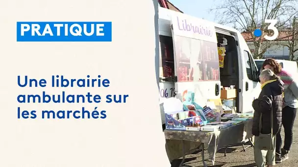 "Au pays imaginaire", une librairie itinérante sur les marchés