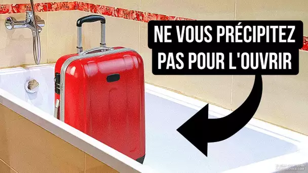 Toujours mettre sa valise dans la baignoire de l'hôtel + plein d'autres astuces hôtelières