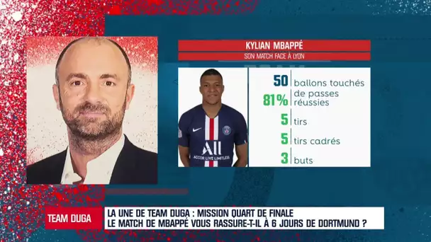 OL-PSG : "Ce n'est pas là qu'il est attendu", Dugarry reste mesuré après le triplé de Mbappé
