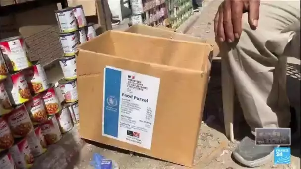 De l'aide humanitaire revendue sur les étals des marchés à Gaza • FRANCE 24