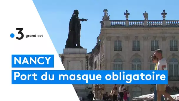 Nancy : port du masque obligatoire