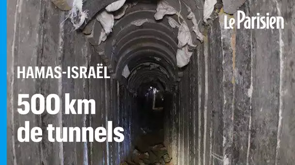 Le réseau secret de tunnels sous Gaza