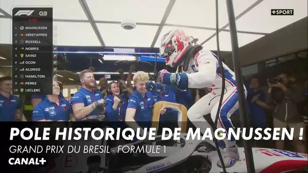 INCROYABLE et historique pole position pour Kevin Magnussen ! - Grand Prix du Brésil - F1