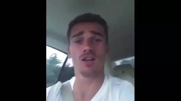 Griezmann chante du Black M dans sa voiture