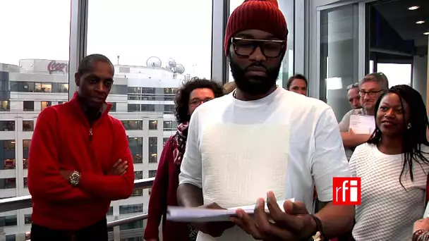 Prix Découvertes RFI 2014 : Fally Ipupa annonce la victoire de la Sénégalaise Marema