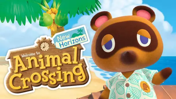 🔴 ANIMAL CROSSING : Je débute l'aventure avec vous !