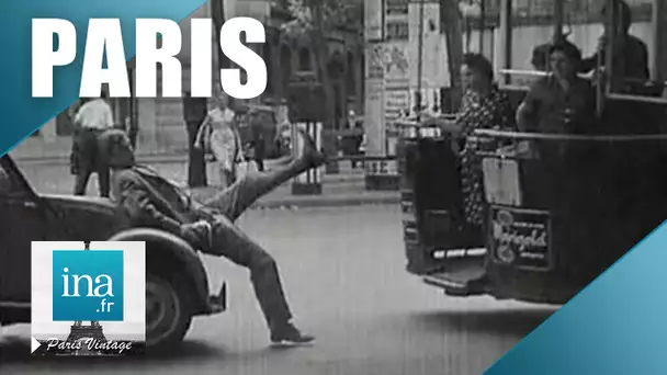 Être piéton à Paris en 1959 | Archive INA