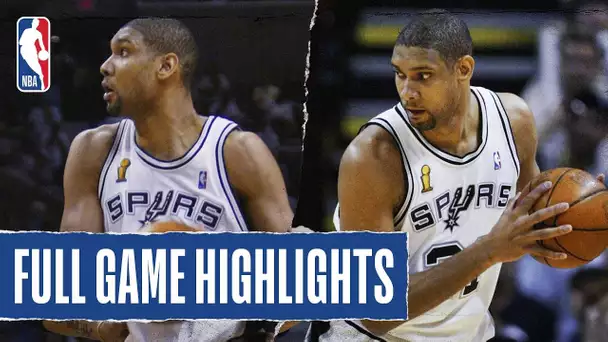 Tim Duncan DOMINATES In Game 6, Leads Spurs To Second Title