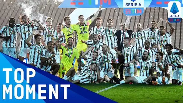 Juventus Lift the Serie A Trophy! | Juventus 1-3 Roma | Top Moment | Serie A TIM