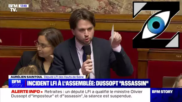 [Zap Actu] Incident à l’Assemblée, Olivier Dussopt traité d’ass***** par un député LFI (14/02/23)