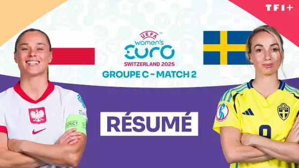 Pologne - Suède : Une équipe qualifiée, l'autre éliminée ! (résumé I Euro féminin 2025)