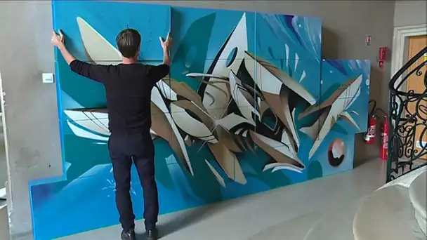 Le graffiti entre à l'abbaye des Prémontrés avec l'artiste nancéien Valer
