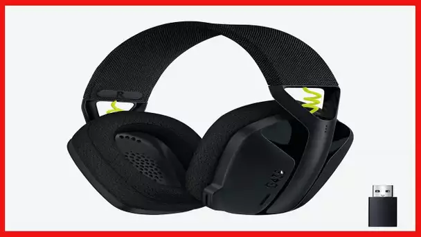 Logitech G435 LIGHTSPEED and Bluetooth Wireless Gaming Headset - Lightweight over-ear headphones