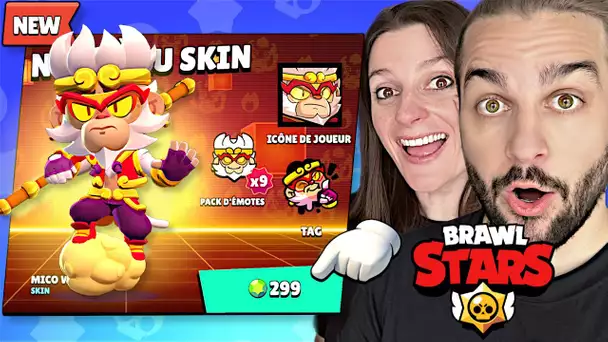 ON ACHETE LE SKIN LE PLUS CHER DE MICO WUKONG SUR BRAWL STARS !