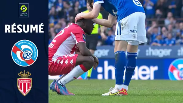 RC STRASBOURG ALSACE - AS MONACO (1 - 0) - Résumé - (RCSA - ASM) / 2021/2022