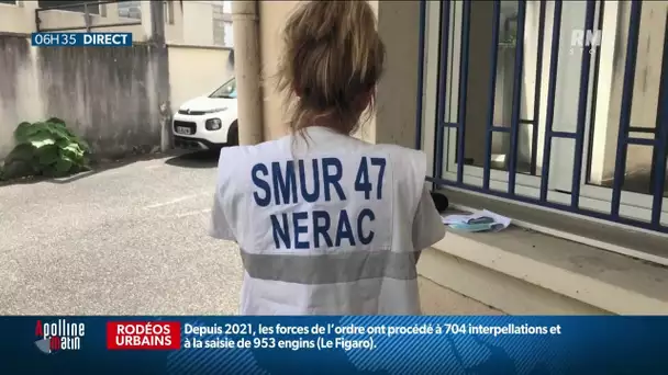 À Nérac, faute de personnel soignant, les services d'urgence du SMUR ferment pour l'été
