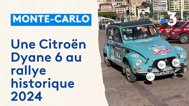 48 ans après sa participation au rallye Monte-Carlo, une Citroën Dyane affronte l'épreuve historique